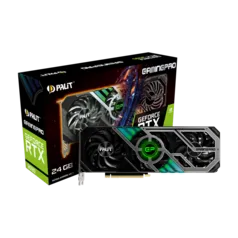 Placa de Vídeo Palit NVIDIA GeForce RTX 3090 GamingPro, 24GB, GDDR6X, 384bit, NED3090019SB-132BA | R$ 17.659