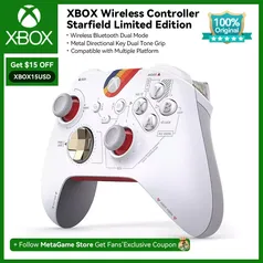 Microsoft Xbox Controle Gamer Wireless - Starfield Limited Edition