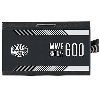 Fonte Cooler Master MWE Bronze V2 600W 80 Plus PFC Ativo