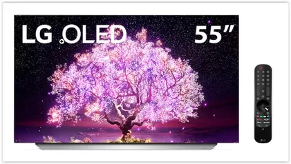 Smart TV 55" LG 4K OLED 55C1 120 Hz, G-Sync