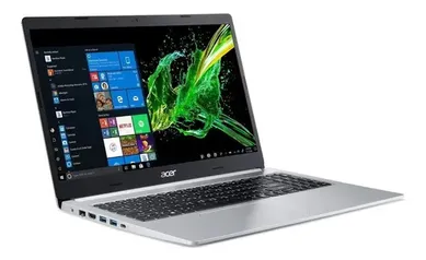 Notebook Acer Aspire 5 A515-54 prateada 15.6", Intel Core i5 10210U  8GB de RAM 512GB SSD, Intel UHD Graphics 620 60 Hz 1920x1080px Windows 10 Home