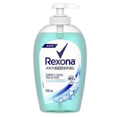 Sabonete Líquido Rexona Antibacterial Limpeza Profunda para as Mãos 250ml