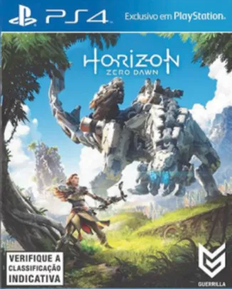 Horizon Zero Dawn (PS4) - R$158,39 (BOLETO)