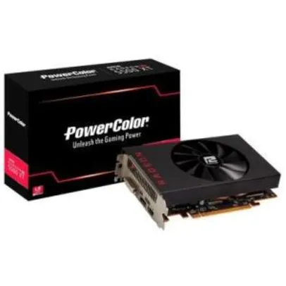 Placa de Vídeo Power Color AMD RX 5500 XT, 4GB, GDDR6 | R$1.139