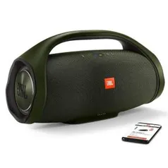 Caixa de Som Portátil JBL Boombox Bluetooth à Prova d’água - Verde