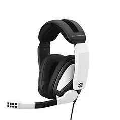 EPOS Fone de ouvido para jogos I Sennheiser GSP 301 com microfone com cancelamento de ruído, flip-to-mudo