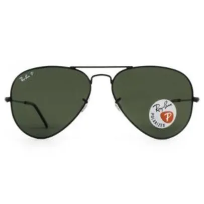 Óculos De Sol Ray Ban Aviator Rb3025L 002 58 62 Polarizado