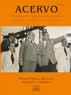 [EBOOK / PDF] ACERVO - Revista do Arquivo Nacional do Brasil