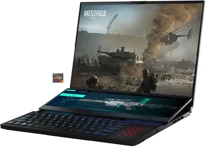 Foto do produto Asus Rog Zephyrus Duo 16 AMD 7a Geração Ryzen 9 7945HX RTX 4080 Tela