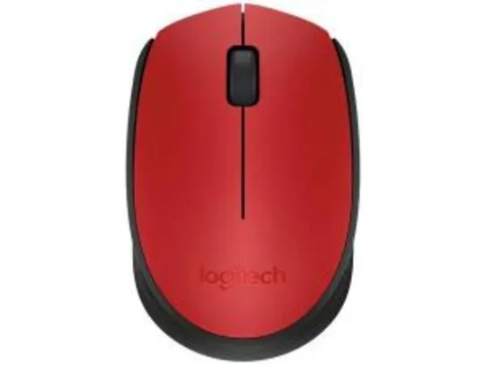 [Cliente Ouro] Mouse Logitech M170 vermelho | R$50