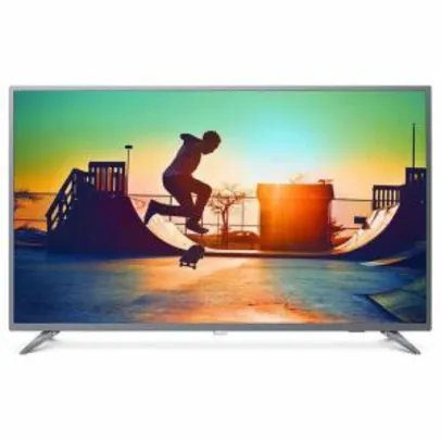 Smart TV 4K LED 50” Philips 50PUG6513, Ultra HD, 3 HDMI, 2 USB, Wi-Fi Integrado