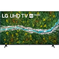 Smart TV LED 60” LG 60UP7750 4K UHD Wi-Fi Bluetooth HDR APP+AME