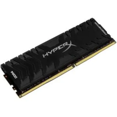 Memória DDR4 Kingston HyperX Predator, 8GB 3200MHz | R$280