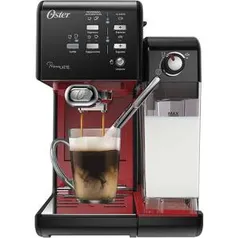 [Cartão Submarino] Cafeteira Expresso Oster PrimaLatte 19 Bar - Vermelha - R$638