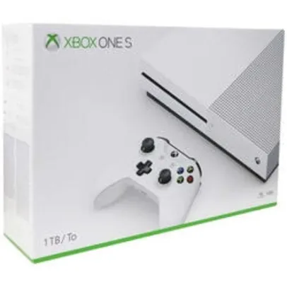 Console Xbox One S 1tb 4k Ultra Hd Hdr-bivolt R$1.791