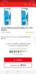 Escova elétrica oral-b vitality D2