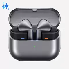 [CC Santander R$939] Samsung Galaxy Buds3 Pro Fone De Ouvido Sem Fio Cinza