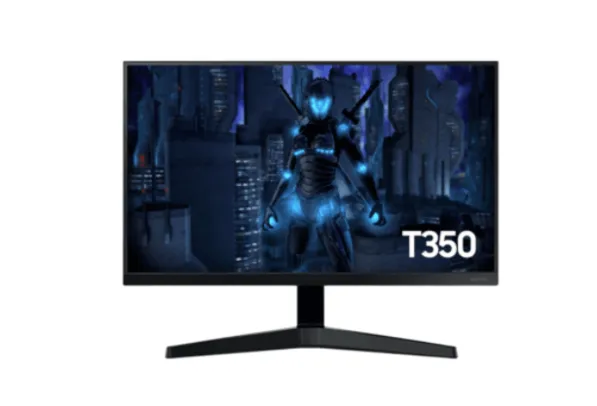 Monitor Gamer Samsung 24' IPS, 75 Hz, Full HD, FreeSync, HDMI - LF24T350FHLMZD