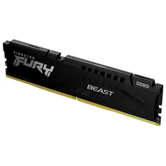 Memoria Kingston Fury Beast, 16Gb, 4800Mhz, Ddr5, Cl38, Preto - Kf548C38Bb-16