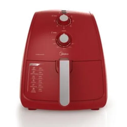 Fritadeira Elétrica / AirFryer Midea Sem óleo FRV4 Liva Vermelho 4L 1500W