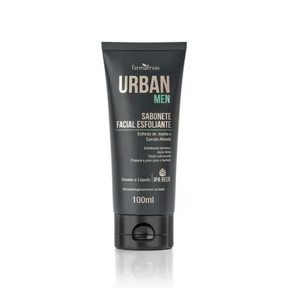 Sabonete Facial Esfoliante Urban Men 100 Ml