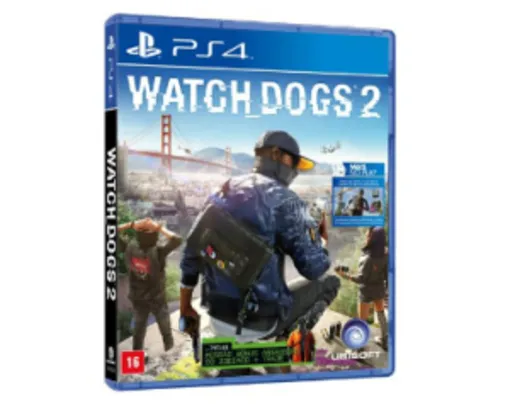 Watch Dogs 2 - PS4 - R$ 132,00