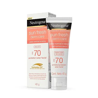 [REC] Protetor Solar Neutrogena Sunfresh Derm Care Dry Skin Sem Cor FPS 70 40g