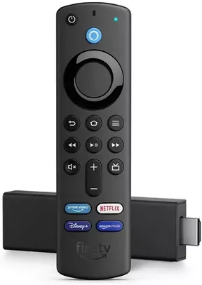 Fire TV Stick 4K Controle Remoto Alexa Amazon Bivolt