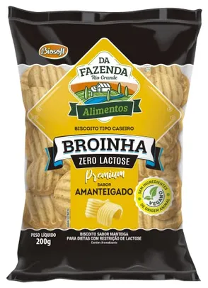 BROINHA SEM LEITE / VEGANA AMANTEIGADO 200G