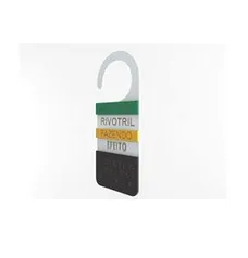 Aviso de Porta relevo Rivotril - MDF 10x21cm - R$23