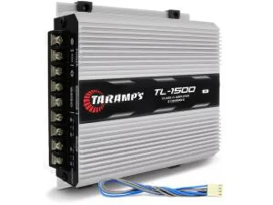 Módulo Amplificador TARAMPS TL 1500 390W RMS 4 OHMS - 3 Canais | R$113