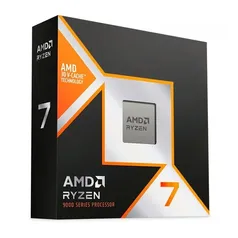 Processador AMD Ryzen 7 9800X3D, Cache 8MB, 8 Núcleos, 16 Threads, AM5 - 100-100001084WOF