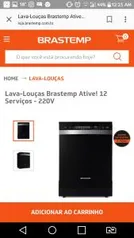 Lava louças Brastemp