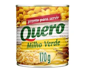 [APP+CLIENTE OURO+LEVE 6 PAGUE 4]Milho em Conserva Quero Pronto para Servir - 170g | R$1,22