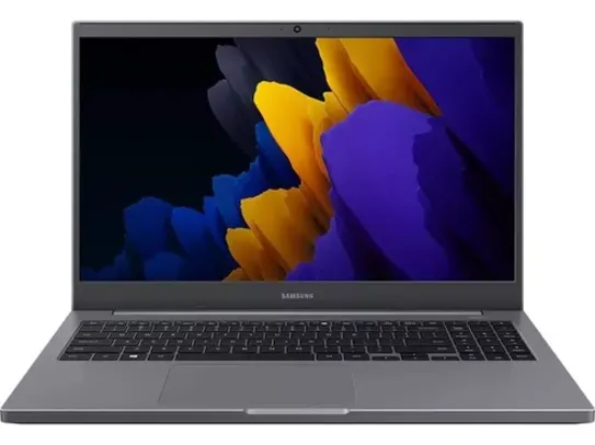 [Cc. Santander] Notebook Samsung Book Celeron Cinza 4gb 256gb Ssd 15,6'' W11 Cor Cinza/Chumbo