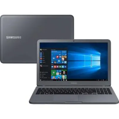 Notebook Expert X30 8ª Intel Core I5 8GB 1TB LED HD 15,6'' W10 Cinza Titânio - Samsung | R$2194