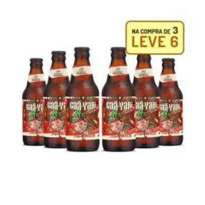 [Emporio da Cerveja] Kit Bohemia Caá-Yari 300ML - Na Compra de 3 , Leve 6 por R$ 15