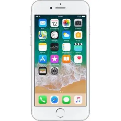 [1X CARTÃO SUB]iPhone 7 32GB Prateado Desbloqueado IOS 10 Wi-fi + 4G Câmera 12MP - Apple