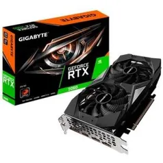 Placa de Vídeo Gigabyte NVIDIA GeForce RTX 2060 D6 6G