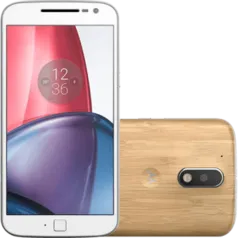 Smartphone Moto G 4 Plus Dual Chip Android 6.0  Bambu / Branco por R$ 1052