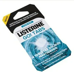 [C. OURO + PAY R$4,02] Enxaguante Bucal Listerine Go Tabs | R$5