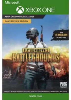 Saindo por R$ 60: PlayerUnknown's Battlegrounds (PUBG) Xbox One | Key 25 dig |PayPal | Pelando