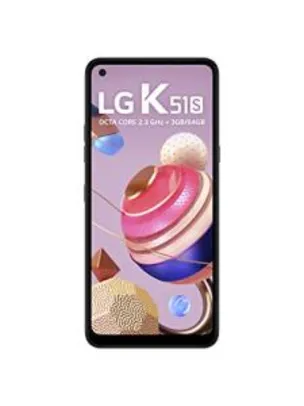 Smartphone LG K51S, 3GB/64GB, 32MP, Titanium | R$1023