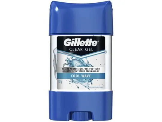 L3 P2 - Desodorante Gillette Gel - Antitranspirante Masculino 82g