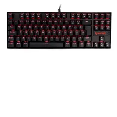 Teclado Gamer Redragon Kumara Red Mecânico Abnt2 Switch brown