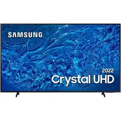 Smart TV 65" Samsung LED  65BU8000  Crystal UHD 4K 3 HDMI 2 USB Wi-Fi