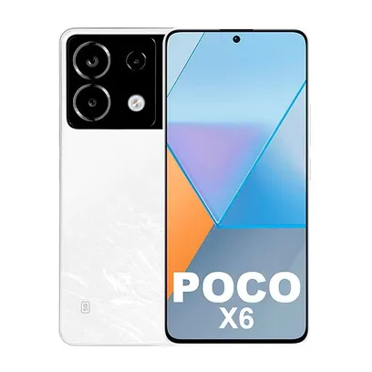 Foto do produto Smartphone Poco X6 5G 256GB 12GB Branco