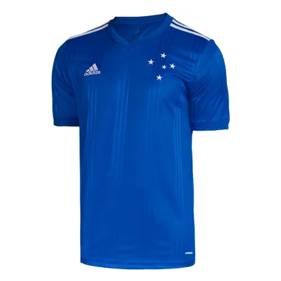 Camisa Cruzeiro I 20/21 s/nº Torcedor Adidas Masculina EGG