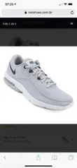 Tênis Nike Air Max Advantage 2 Masculino - Cinza e Prata