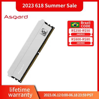 Memória Ram Asgard (48GB) 6x8GB 3200mhz